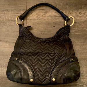 Via Spiga Black Leather Purse